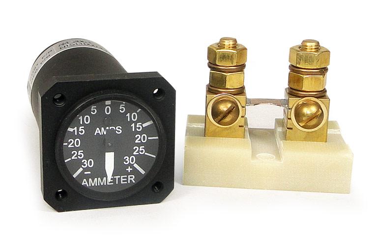 UMA 1-1/4" Ammeter Gauge Non TSO | ±30 Shunt