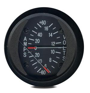 Swift Gauge 2 Inch Round Ammeter +/-60A