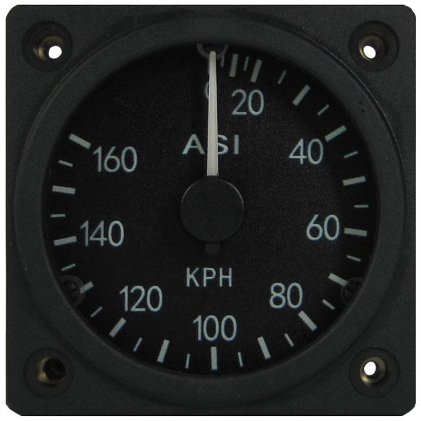 Swift 2-1/4 Airspeed Indicator 0-160 Knots