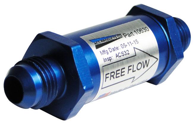 ACS Free Flow One-Way Check Valve