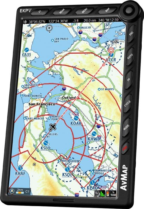 AvMap EKP V Handheld GPS - North America