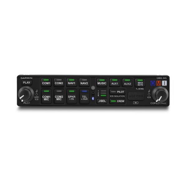 Garmin GMA 345 6-Place Audio Panel With Bluetooth TSO