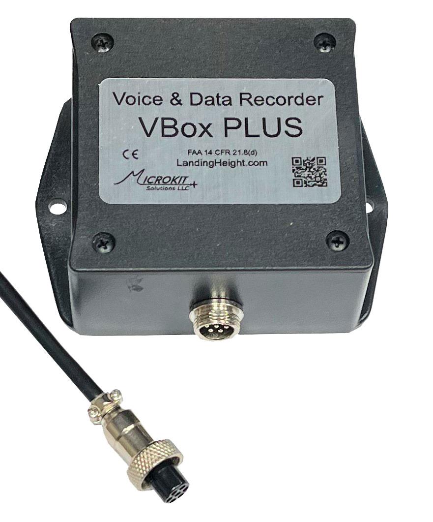 Microkit Solutions VBox Plus Voice & Data Recorder for Certified Aircraft