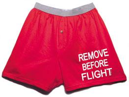 Remove Before Flight Boxers