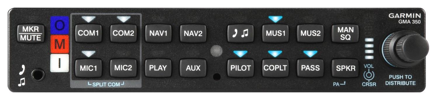 Garmin GMA 350 6 Place Digital Audio Panel