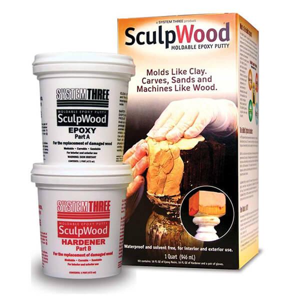 System Three Sculpwood 2 Pint Kit